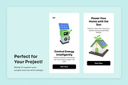 Solar Energy Smart Home 3D Icons, an Object Illustration by twinstd (Thumbnail 4 of 6)