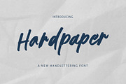 Hardpaper, a Handwritten Font by Gatype (Thumbnail 1 of 10)