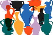 Ancient Greece. Antique vector set, a Decorative Illustration by PixelAesthetic (Thumbnail 6 of 12)
