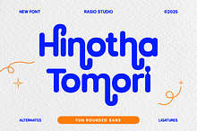 Hinotha Tomori Fun Rounded Sans Font