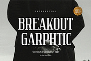 Breakout Graphtic || Serif Display, a Serif Font by Idea Studio (Thumbnail 1 of 5)