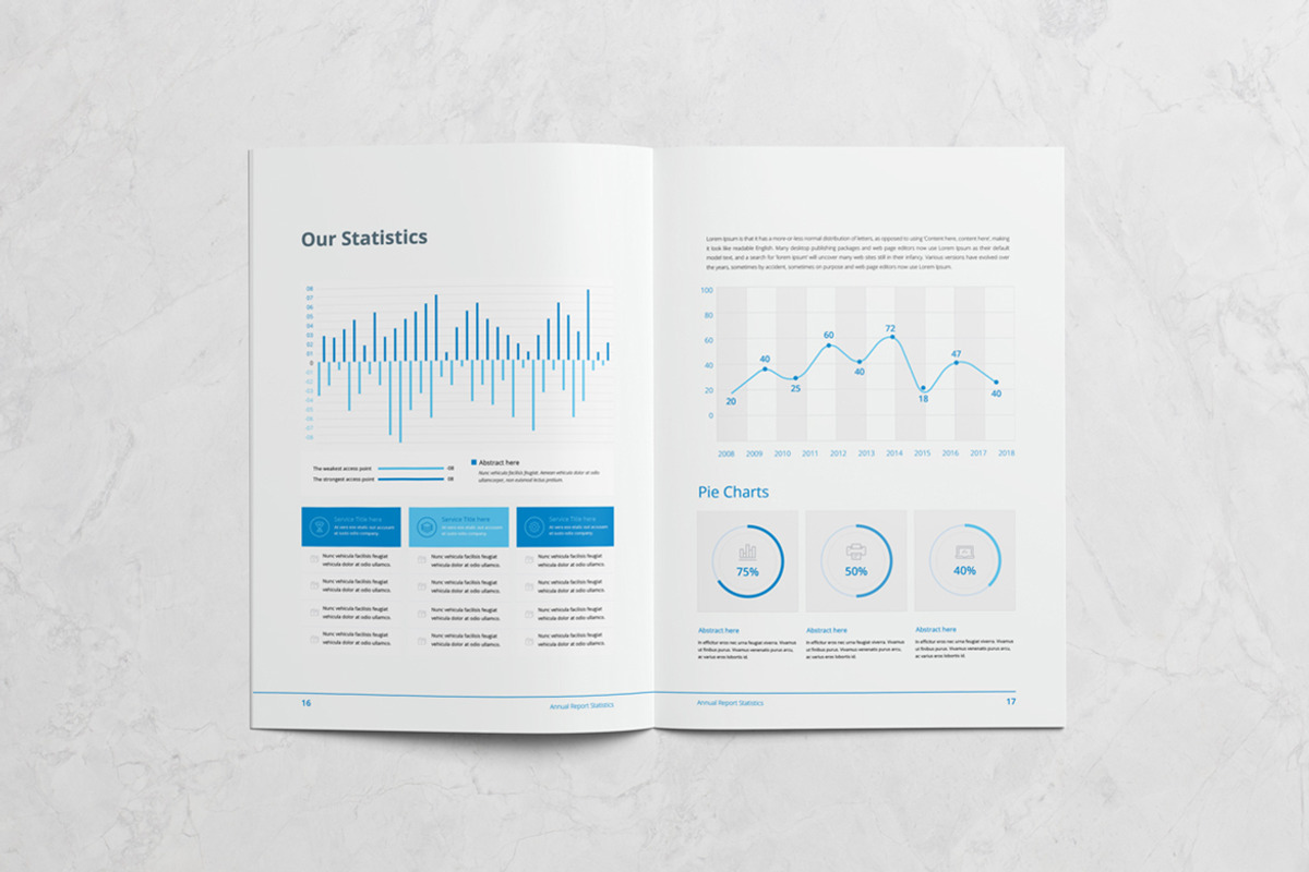 Annual Report 24 Pages, a Brochure Template by Pro-Gh (Photo 7 of 11)