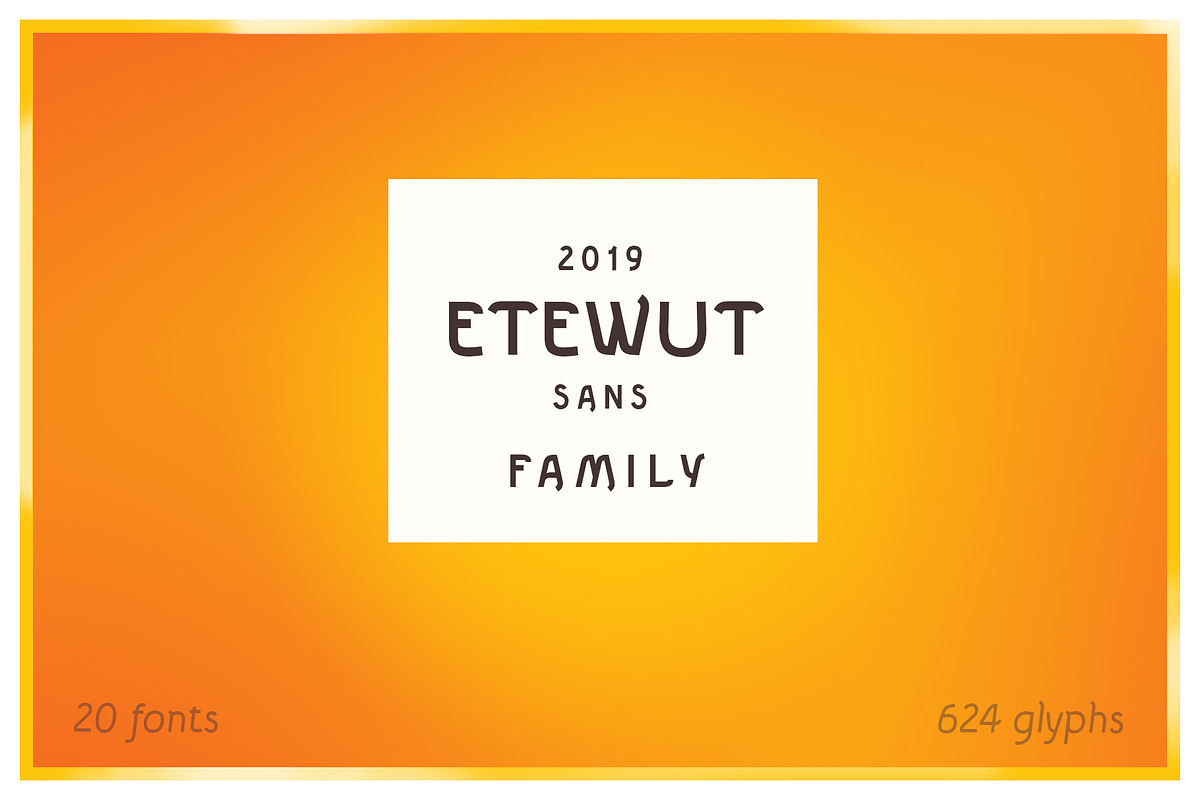 Etewut Sans preview 5