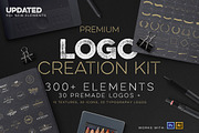 Logo Creation Kit + Bonus, a Branding & Logo Template by Graphicdome (Thumbnail 1 of 8)