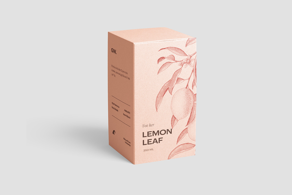 Box Mockup Bundle, a Packaging Mockup by GraphicWave (Photo 14 of 22)