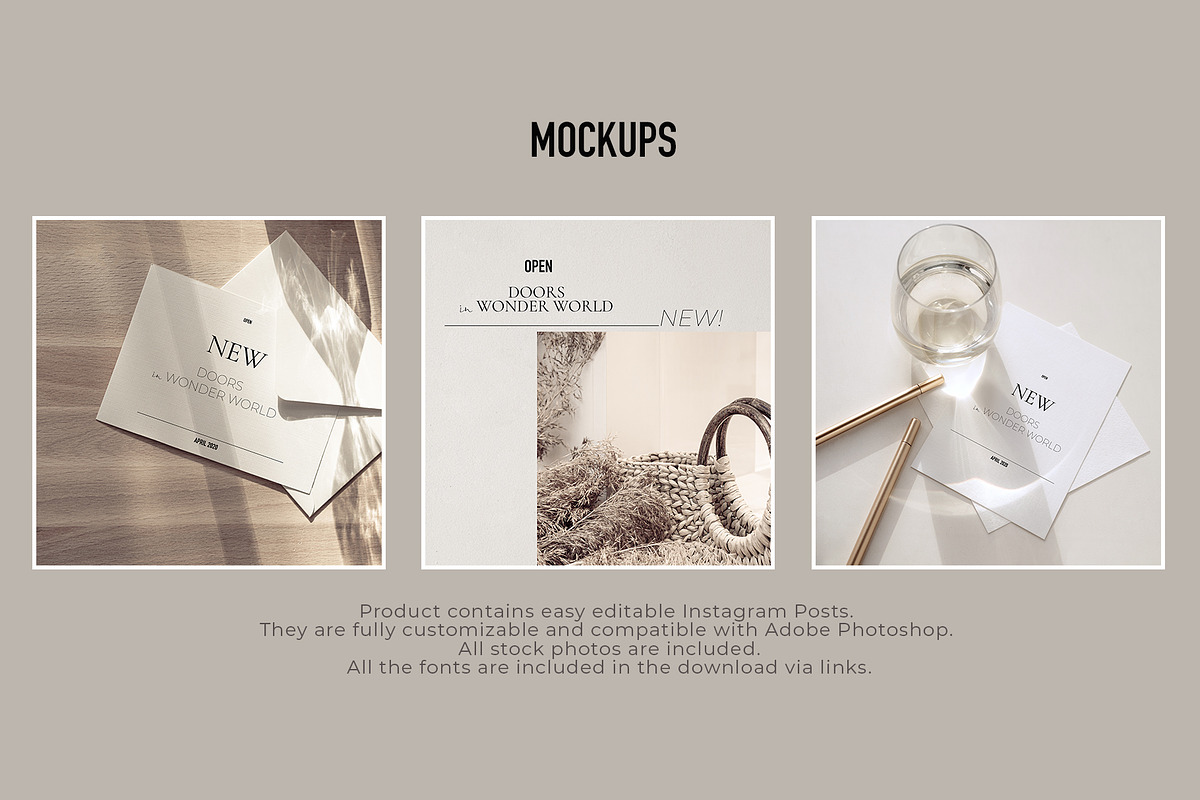 Minimalism. Feed №6, a Social Media Template by OntheMoon (Photo 7 of 11)