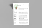 3 Page Resume Template CV Template, a Resume Template by PixelStudio (Thumbnail 2 of 10)
