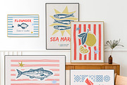 Seafood Posters & Creatures, a Graphic by svetlana.belaia (Thumbnail 2 of 14)