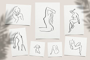 Body & Soul. Female Figure Line Art, a Healthcare Illustration by mejorana (Thumbnail 4 of 12)