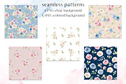 Watercolor pastel roses., a Texture Illustration by Larisa Maslova (Thumbnail 10 of 13)