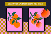 Grain brushes for Procreate, a Brush Add-On by seamless team (Thumbnail 4 of 5)