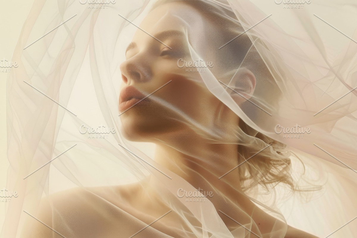 148 Young wrapped models, a Beauty & Fashion Photo by Handmadefont (Photo 138 of 153)