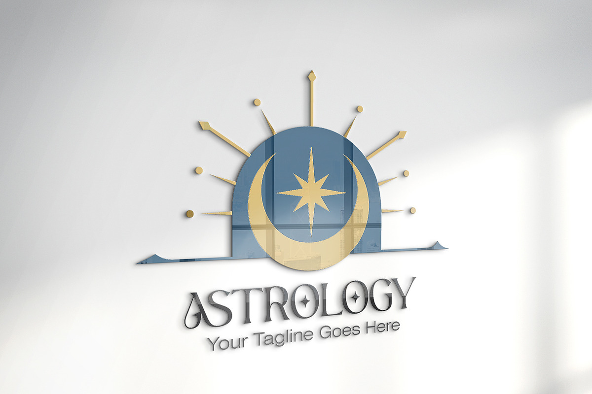 Modern Astrology Logo Collection, a Branding & Logo Template by YUDesignStore (Photo 7 of 15)