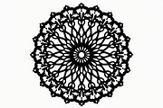 Elegant Mandala Silhouette Bundle, an Illustration by BIPLOB EXPERT (Thumbnail 10 of 21)