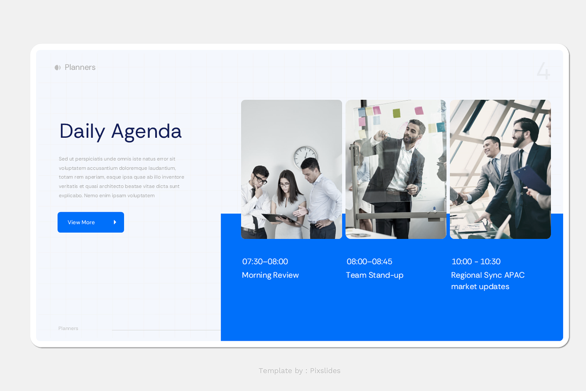 Agenda Infographics PowerPoint, a Presentation Template by Pixslides (Photo 5 of 7)