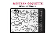 Procreate Stamps Western Coquette, a Brushes & More by Brush Lab (Thumbnail 5 of 7)