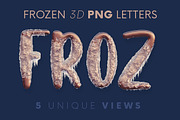 Frozen - PNG Alphabet, an Object Graphic by MIIM (Thumbnail 1 of 4)
