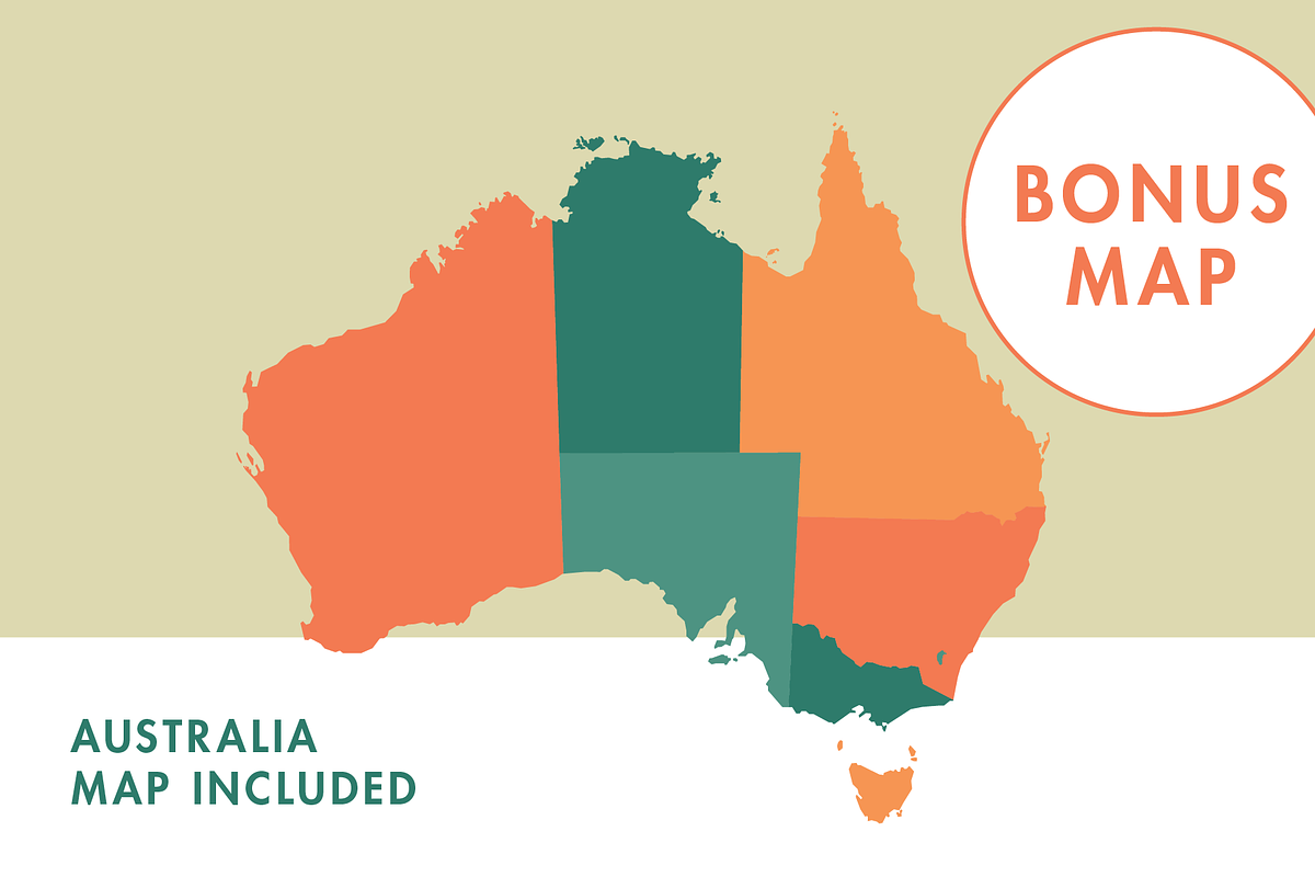 Oceania Vector Map, a Graphic by Ben Buysse (Photo 5 of 5)