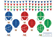 Crayon Box Boy Hot Air Balloons, an Illustration by Amanda Ilkov (Thumbnail 4 of 5)