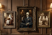 50 Hires Halloween WallArt Printable, a Seasonal Illustration by Image for Sale (Thumbnail 2 of 3)