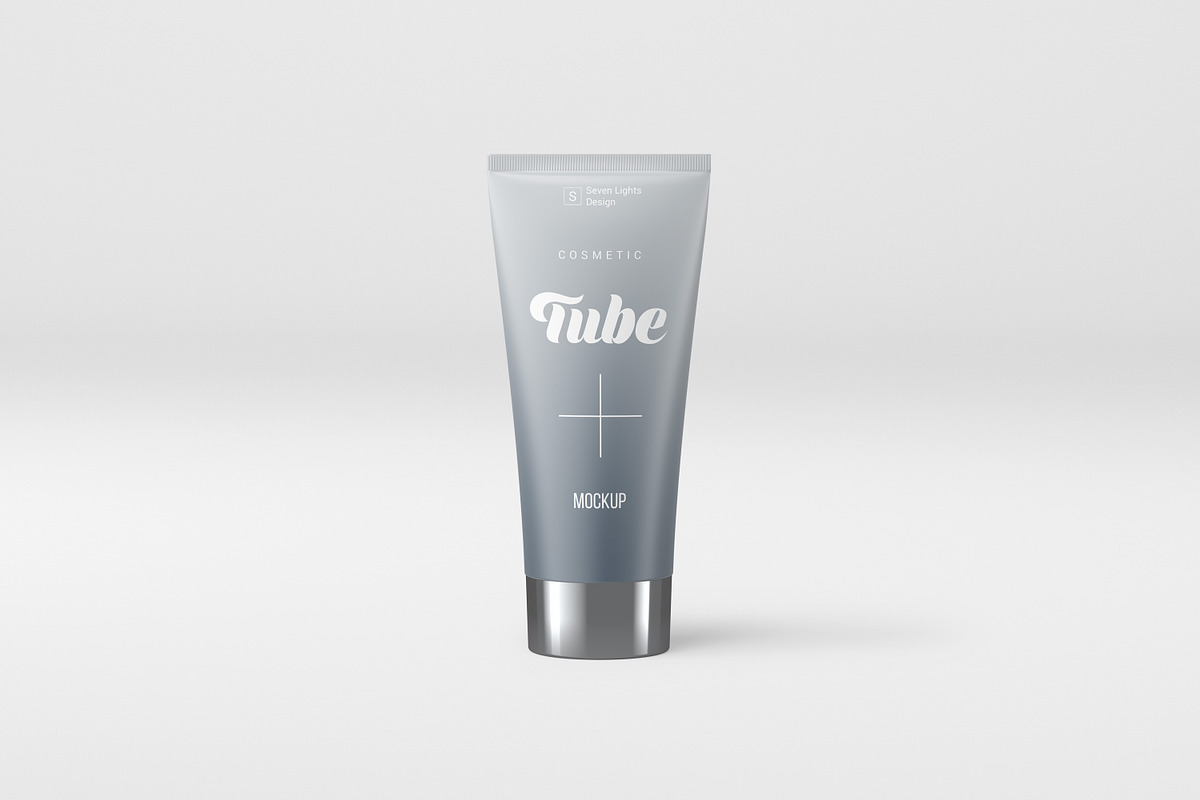 Cosmetic Tube Mockup #2, a Packaging Mockup by Seven Lights (Photo 3 of 9)