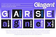 Glagent, a Sans Serif Font by IM Studio (Thumbnail 7 of 12)