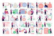 30 Loan Operation Illustration, an Illustration by Vector Portal (Thumbnail 2 of 7)