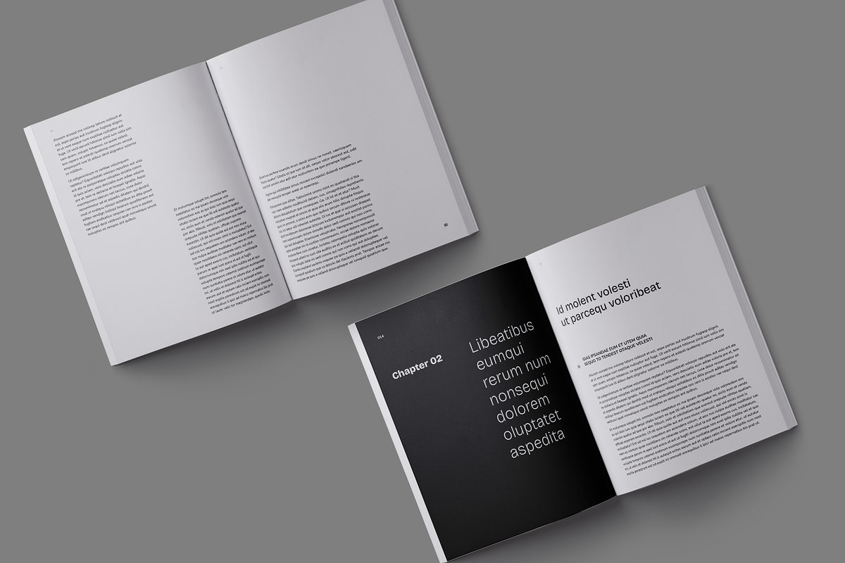 Ebook Minimalist Style Template, a Marketing Template by Meknya (Photo 6 of 18)