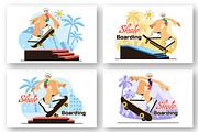 10 Extreme Skateboarding Tricks, a Sport Illustration by denayunebgt (Thumbnail 2 of 4)