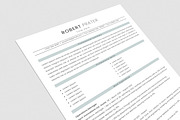 ATS Friendly Resume Template, a Resume Template by Anjum Ilyas (Thumbnail 3 of 8)