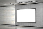 Billboard Banner mock up in subway, a Mockup by Olesya Morokhovets (Thumbnail 1 of 4)