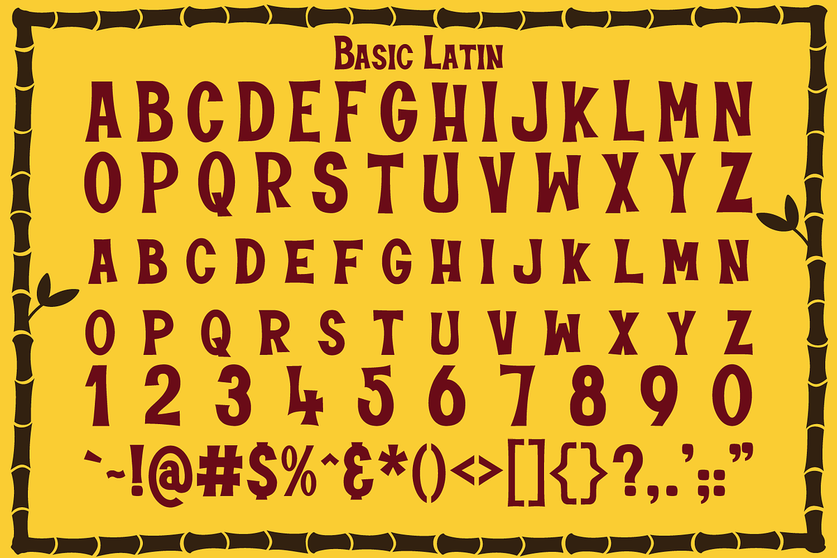 Hullabaluau Font, a Font by Amber Nest Design (Photo 2 of 10)
