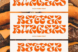 Rich Punk - Display Font