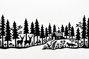 Majestic Pine Trees SVG, a Finance Illustration by Amazin_art (Thumbnail 31 of 41)