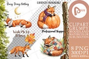 Grumpy Woodland Hygge Sublimation, a Decorative Illustration by Artnoy (Thumbnail 17 of 18)