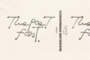 The Poet - Hand Drawn Artist Font, a Handwritten Font by Madeline ODonoghue Design (Thumbnail 1 of 5)