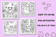 Animal Coloring pages – 31 PNG, an Animal Illustration by Smillyy Threads (Thumbnail 6 of 9)