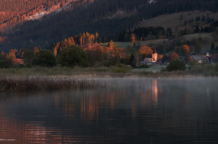 Morning reflections by the lake, a Nature Photo by Dreamy Pixel