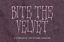 Bite the Velvet Condensed Display