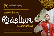 Syalbiyah - Arabic Style Font, a Handwritten Font by trabaskriya (Thumbnail 4 of 7)
