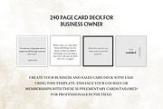 240 Editable Card Deck Template, a Design Template by Digital By Nikoleta (Thumbnail 3 of 9)