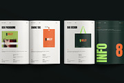 Creative Brand Identity Guidelines, a Brochure Template by E-Type (Thumbnail 11 of 12)