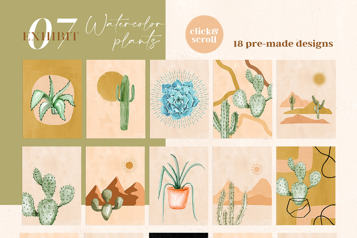 Poster Bundle Mystical Women Modern, a Decorative Illustration by Kaya Fonts (Photo 12 of 23)