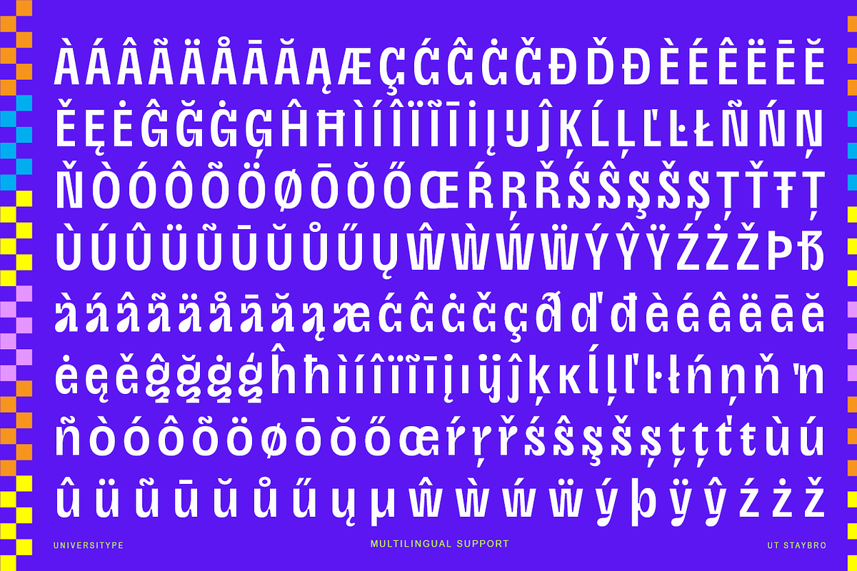 UT Staybro - A Stylish Inktrap Font, a Sans Serif Font by Universitype (Photo 7 of 12)