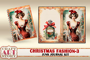 Christmas Fashion-3, a Person Illustration by CraftArtStory (Thumbnail 2 of 7)