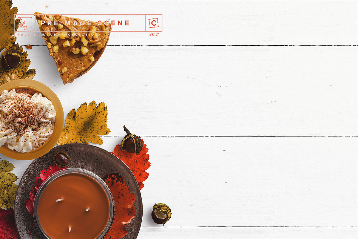 Fall & Autumn Custom Scene Creator, a Product Mockup by Custom Scene (Photo 10 of 22)