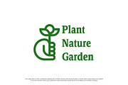 Nature Garden Plant Logo Design Icon, a Branding & Logo Template by Morvana Crew (Thumbnail 1 of 2)