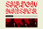 Moferto - Ghotic Serif Font, a Serif Font by Favo Write (Thumbnail 4 of 11)