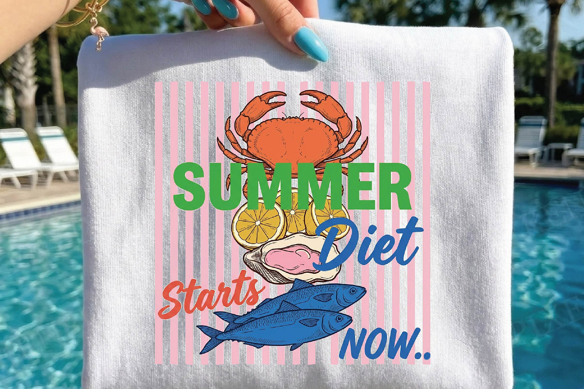 Summer Food Hand Drawn PNG, an Illustration by DreamPrint404 (Photo 4 of 6)