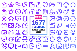 1677 Tidee icons